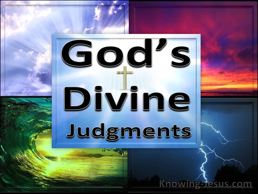 God's Divine Judgements (devotional)07-03 (black)